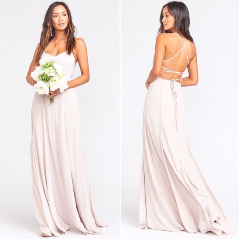 Show Me Your Mumu Godshaw Goddess Gown Ring Crisp
